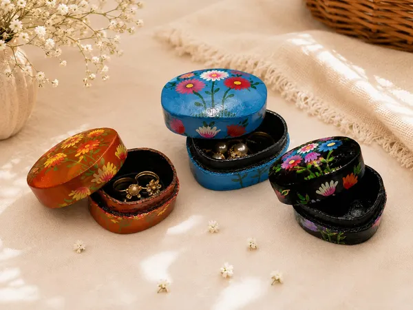 Kashmir_Paper_Mache_Trinket_Box_Handmade_2_Inch_Set_Of_3_Default_Title