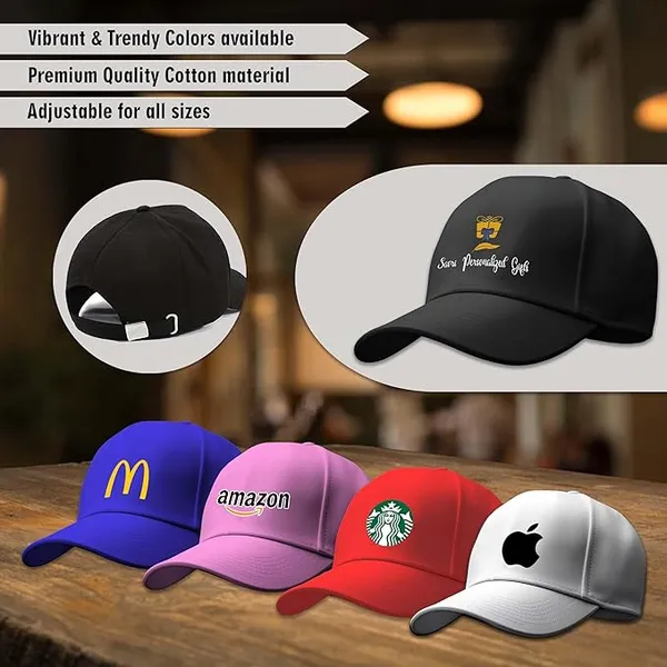 Black_Cute_Adjustable_Kids_Caps