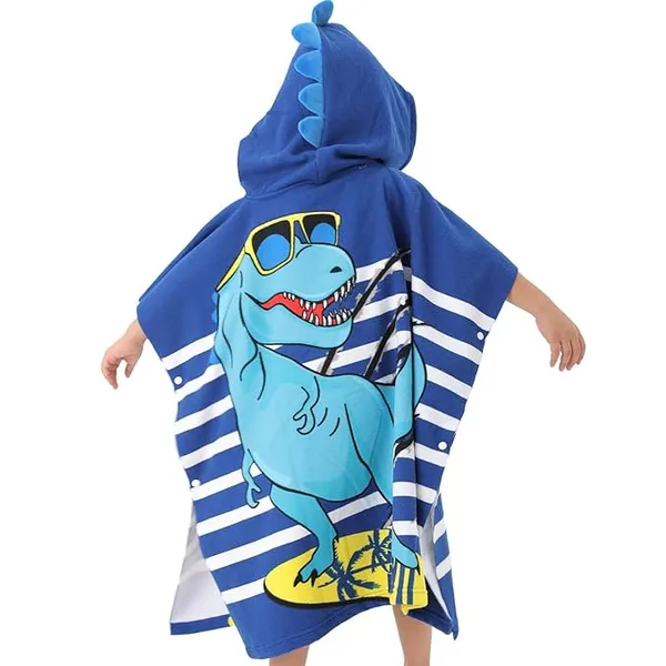Blue_Soft_Hooded_Microfiber_Bath_Towels