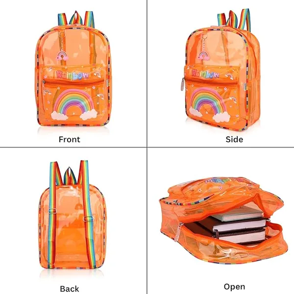 Orange_Trendy_Utility_Jelly_Pouch
