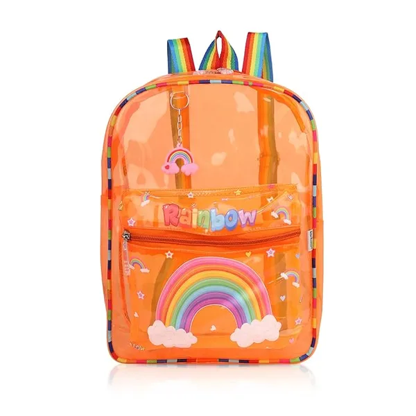 Orange_Trendy_Utility_Jelly_Pouch