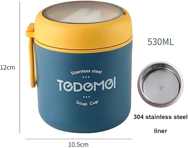 Thermal_Lunch_Box_with_Stainless_Steel_Spoon,_Vacuum-Insulated_Food_Container_and_PP_Plastic_Soup_Cup_530ML,_Pack_of_1