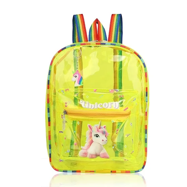 Yellow_Stylish_Two_Pocket_Jelly_Bag