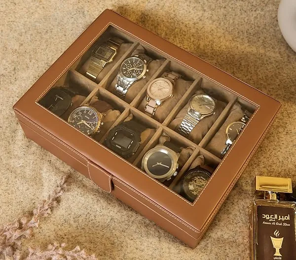 Brown_Elegant_Storage_Watch_Box