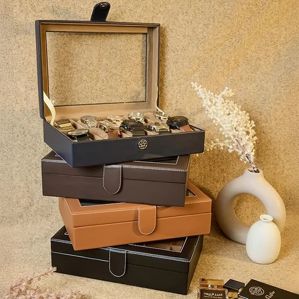 Brown_Elegant_Storage_Watch_Box