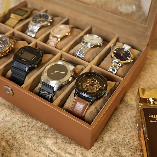 Brown_Elegant_Storage_Watch_Box