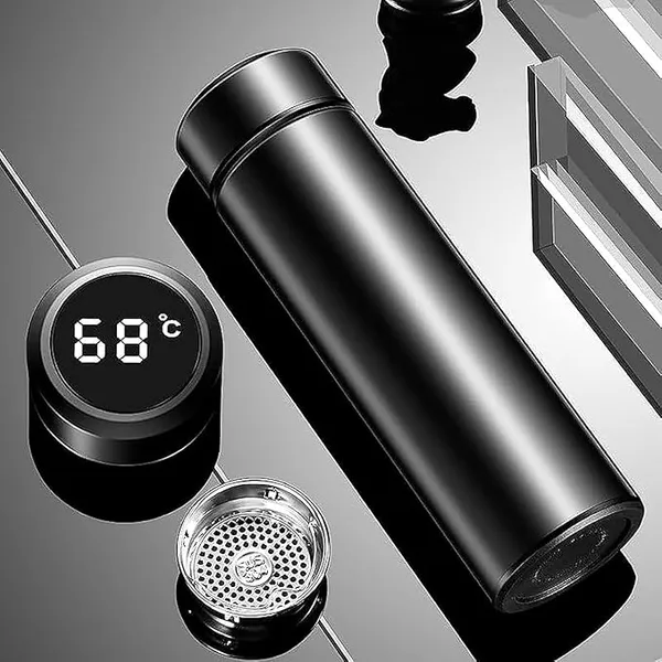 Black_&_White_Temprature_Water_Bottles