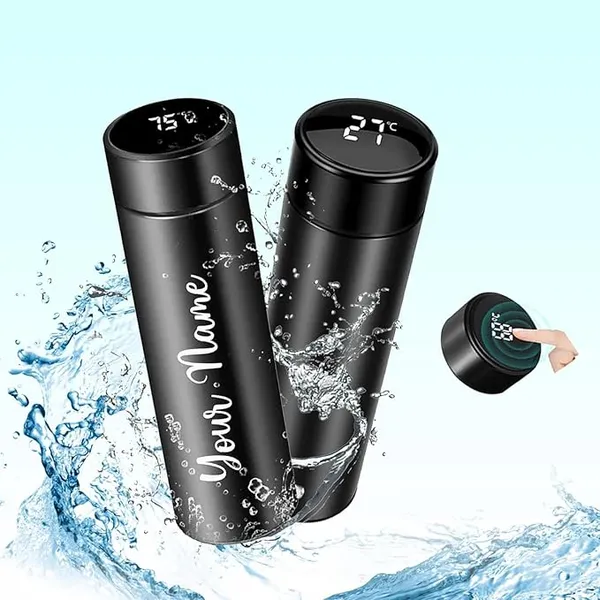 Black_&_White_Temprature_Water_Bottles