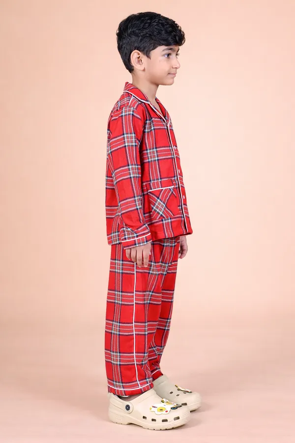 Multicolor_Fennel_Scottish_Checked_Night_Suit_For_Unisex