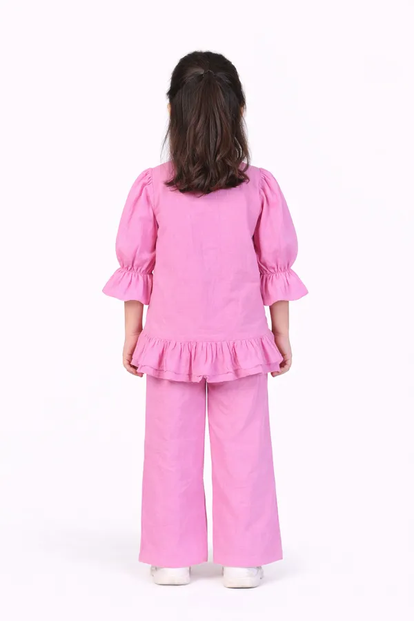 Pink_Cotton_Double_Cloth_Coord_Set_For_Girls