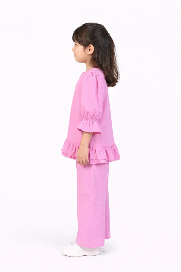 Pink_Cotton_Double_Cloth_Coord_Set_For_Girls