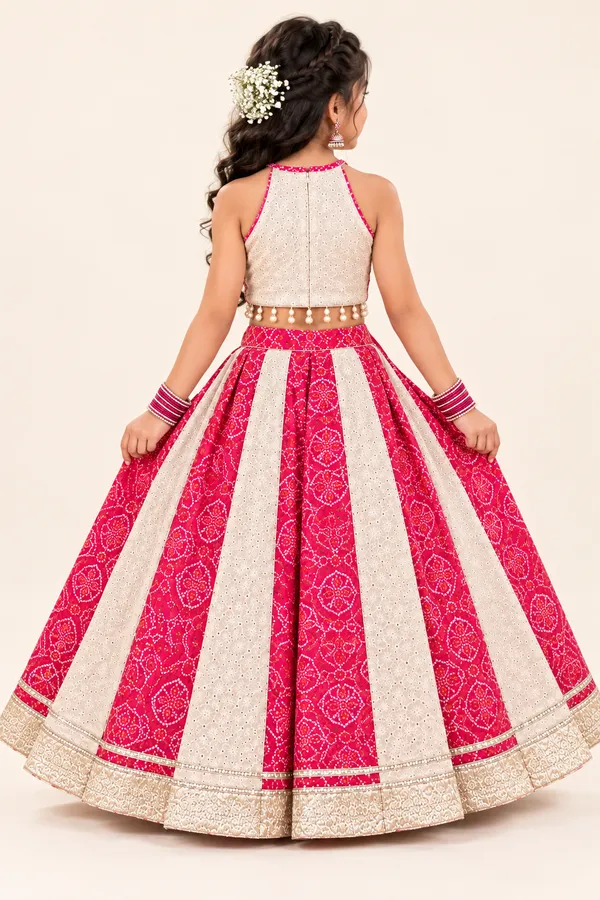 Girls_Magenta_&_Ivory_Embroidered_Lehenga_Choli_Set_with_Tassel_Details