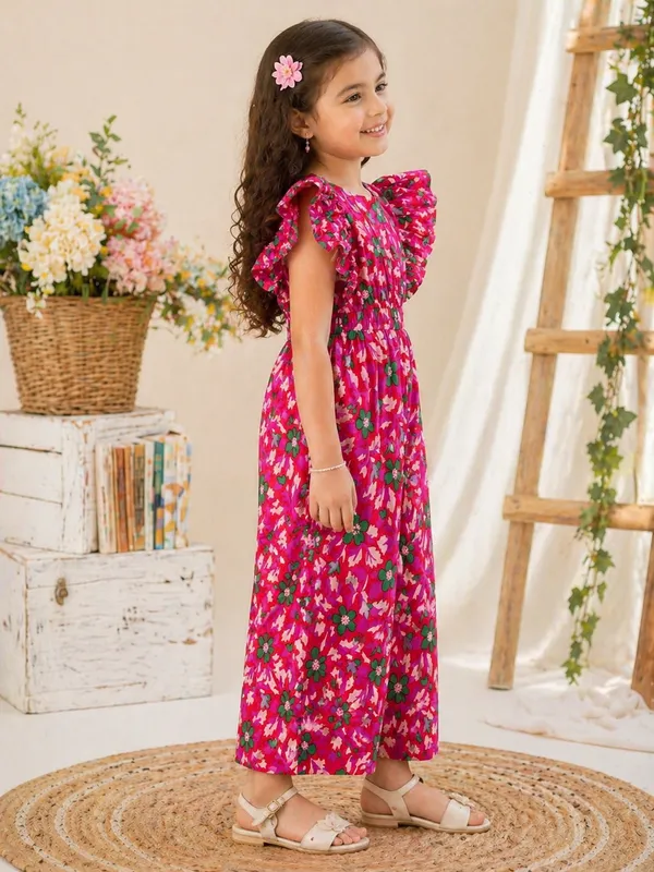 Girls_Pink_Floral_Cotton_Jumpsuit_With_Ruffle_Sleeves