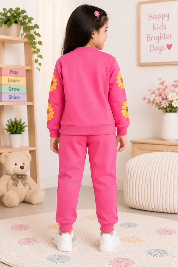 Girls_Pink_Floral_Printed_3-Piece_Tracksuit_Set_with_T-Shirt