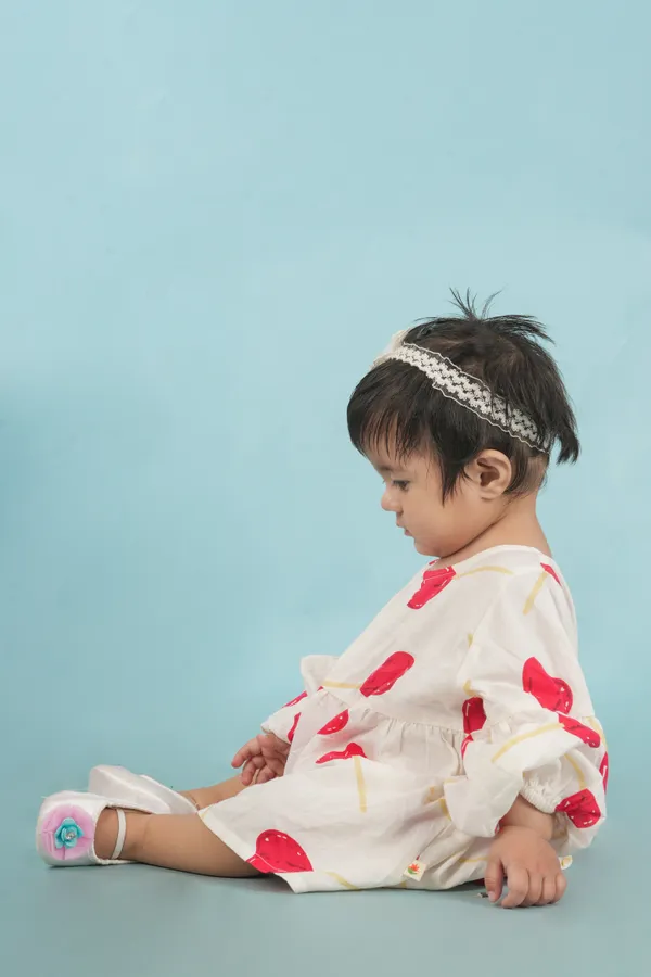 Multicolor_Cotton_Heart_Print_Fit_Flare_Dress_For_Girls