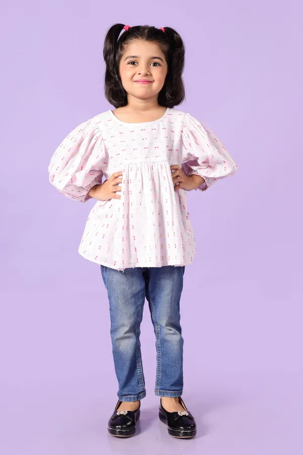Blue_Cotton_Embroidery_Top_For_Girl