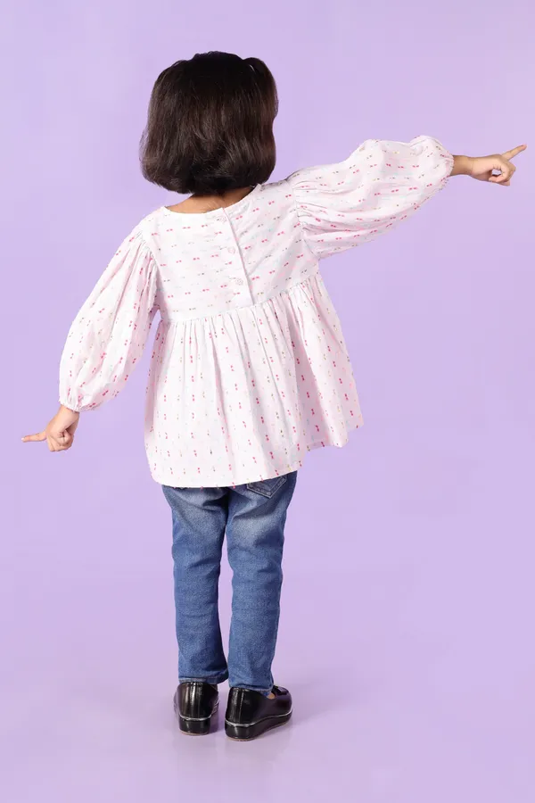 Blue_Cotton_Embroidery_Top_For_Girl