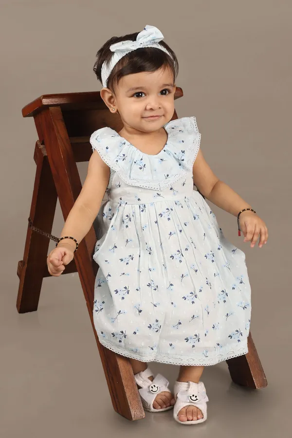 Blue_Cotton_Light_Dobby_Printed_Dress_For_Infant