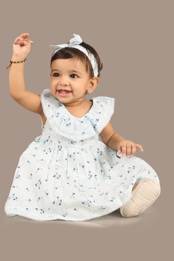 Blue_Cotton_Light_Dobby_Printed_Dress_For_Infant