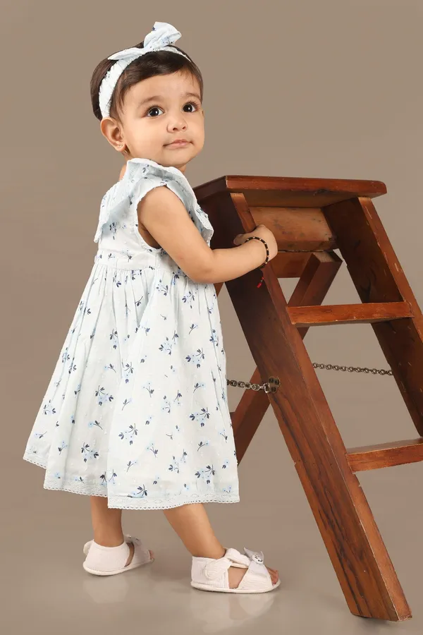 Blue_Cotton_Light_Dobby_Printed_Dress_For_Infant