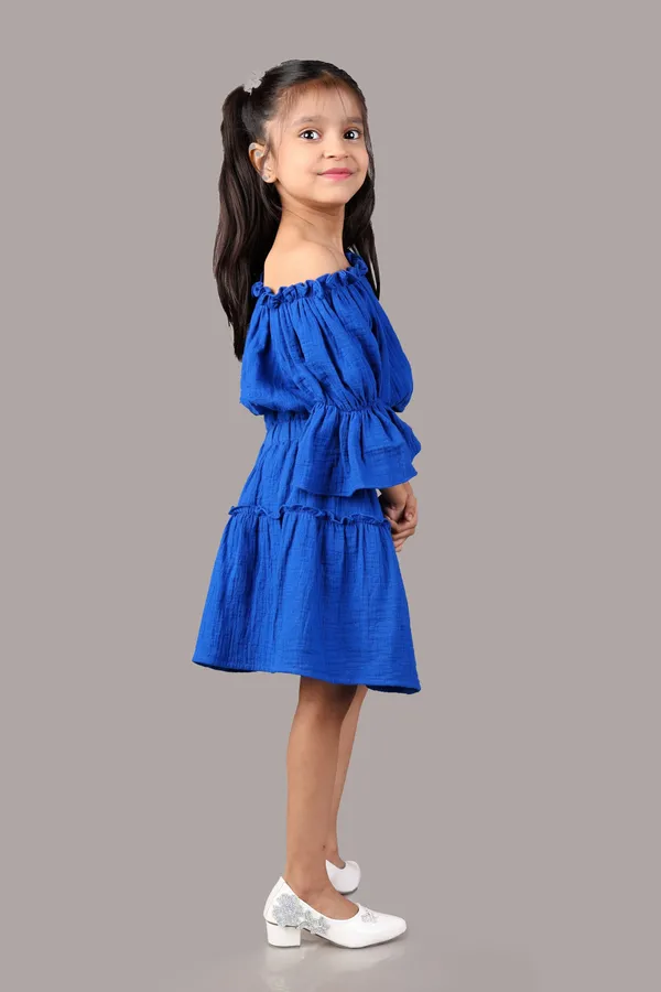 Sea_Green_Cotton_Royal_Double_Cloth_Top/Skirt_Set_For_Girls