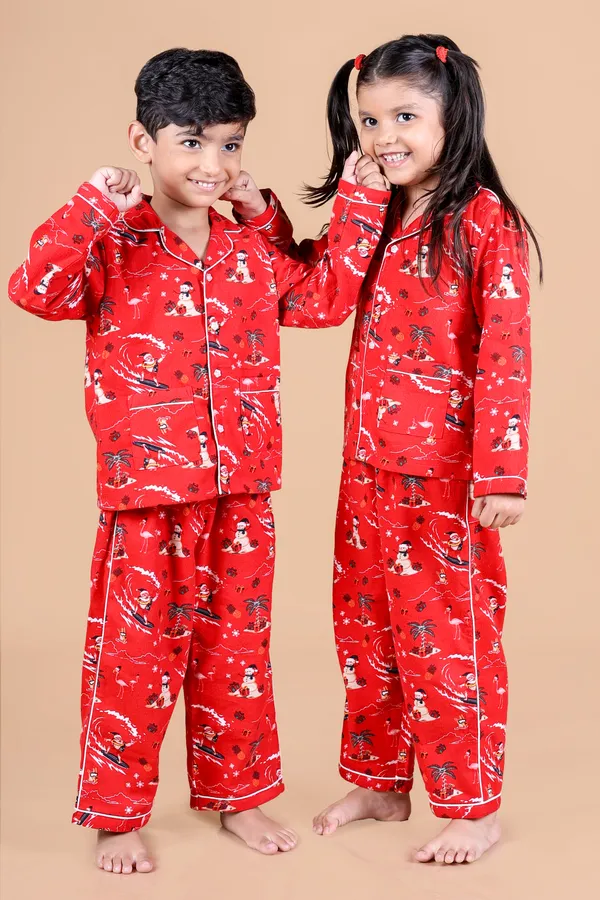 Multicolor_Fennel_Christmas_Character_Printed_Night_Suit_For_Unisex