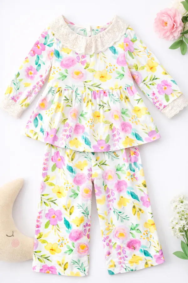 Pink_Bloom_Printed_Cotton_Co-Ord_Set_For_Girls