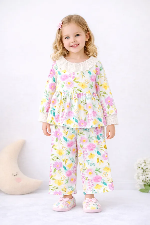 Pink_Bloom_Printed_Cotton_Co-Ord_Set_For_Girls