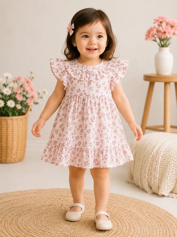 Blossom_Breeze_Floral_Ruffle_Dress_Soft_Pink_Cotton_Dress_For_Girls