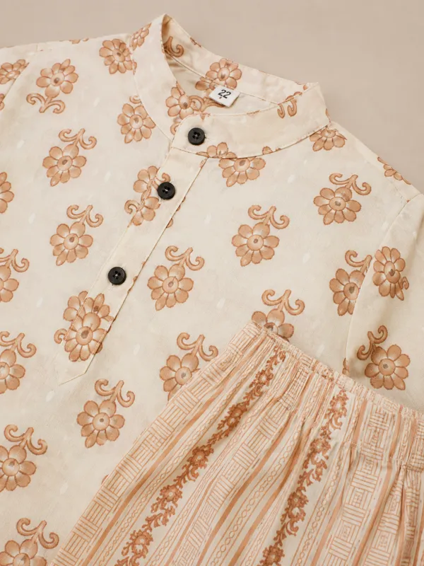 Ivory_Blossom_Kurta_Dhoti_Set_For_Boys