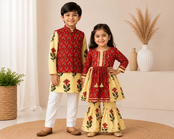 Royal_Blossom_Nehru_Jacket_Kurta_Set_For_Boys