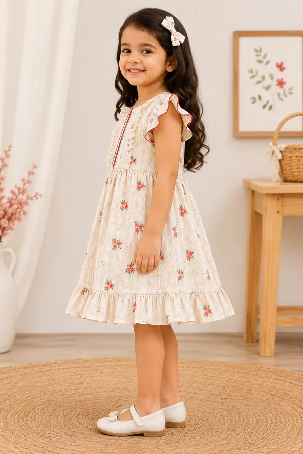 Girls_Floral_Print_Cotton_Swiss_Dot_Fit_&_Flare_Dress_Cream