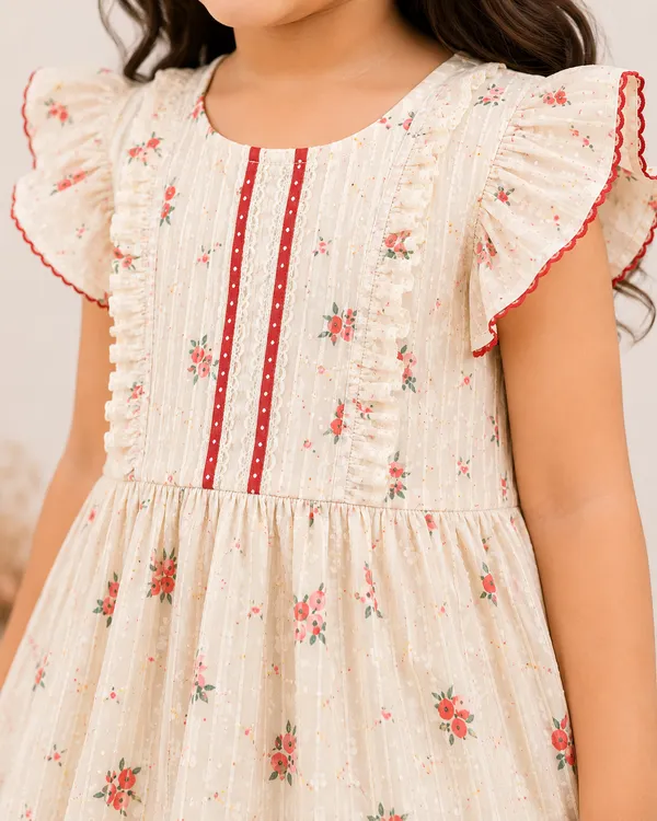 Girls_Floral_Print_Cotton_Swiss_Dot_Fit_&_Flare_Dress_Cream