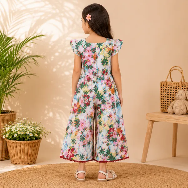 Girls_Tropical_Floral_Printed_Square_Neck_Cotton_Jumpsuit_With_Waist_Tie