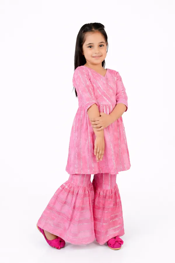 Pink_Cotton_Tie-Dye_Sharara_Set_For_Girls