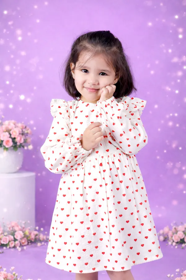 Off_White_Cotton_Text_Printed_Dress_For_Girls