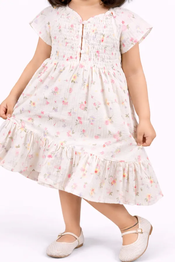 Multicolor_Cotton_Flower_Printed_Dress_For_Girl