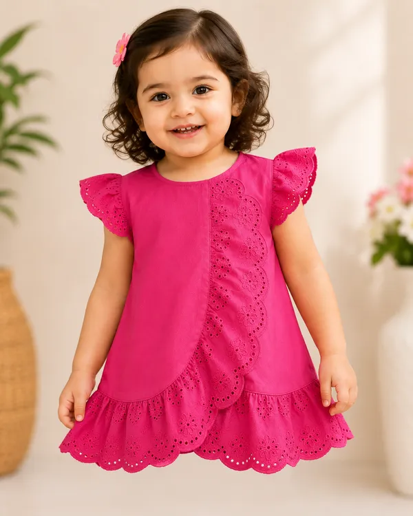 Pink_Cotton_Hot_Side_Frilled_Top_For_Infant