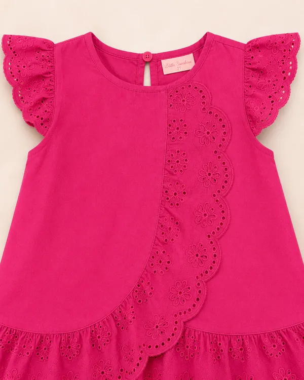 Pink_Cotton_Hot_Side_Frilled_Top_For_Infant