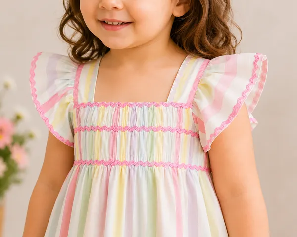 Green_Cotton_Striped_Dress_For_Light_Parties_For_Girl