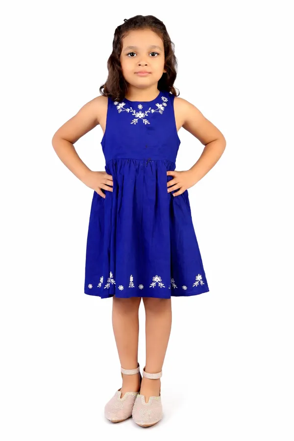 Dark_Blue_Cotton_Royal_Back_Cross_Dress_For_Girl