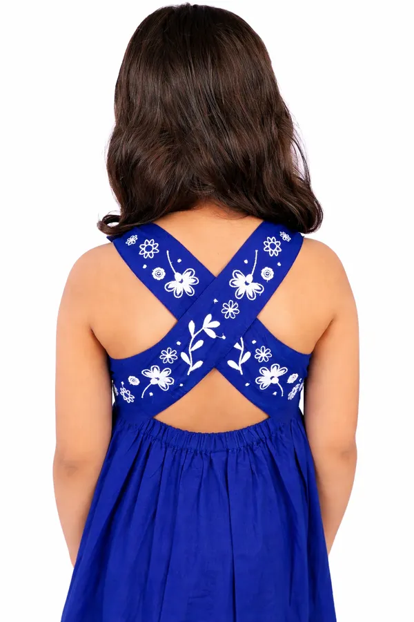 Dark_Blue_Cotton_Royal_Back_Cross_Dress_For_Girl