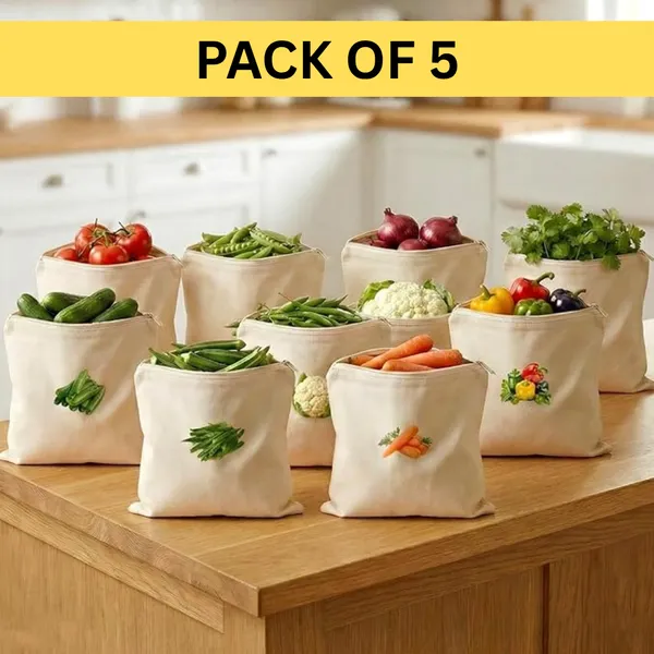 100%_Cotton_Reusable_Vegetable_Bags_for_Fridge_|_Eco-friendly_Storage_Bags_for_Kitchen_Organizer_|_10_Pcs_|_Washable_Breathable_Zipper_Cloth_Bags_for_Vegetables