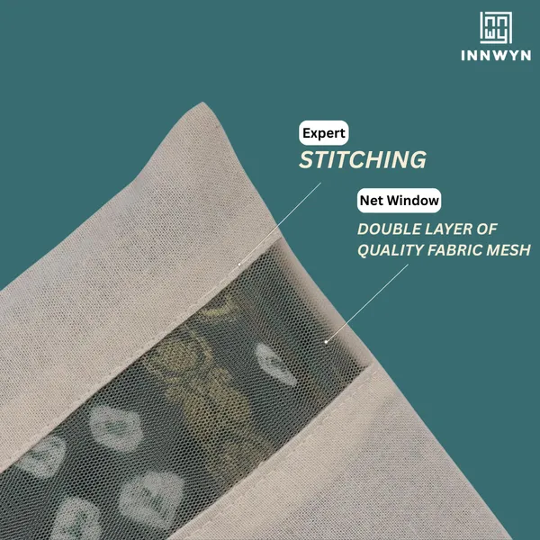 Pack_of_32_Cotton_Saree_Storage_Bags_with_Zip_Closure_|_Wardrobe_Organizer_with_Transparent_Mesh_Window_(16.5_x_14.5_Inches)