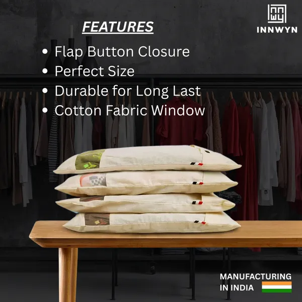Pack_Of_30_Off-White_Cotton_Saree_Covers_With_Button_Clouser_&_Net_Window_|_Premium_Durable_Saree_Covers_For_Home_&_Travel