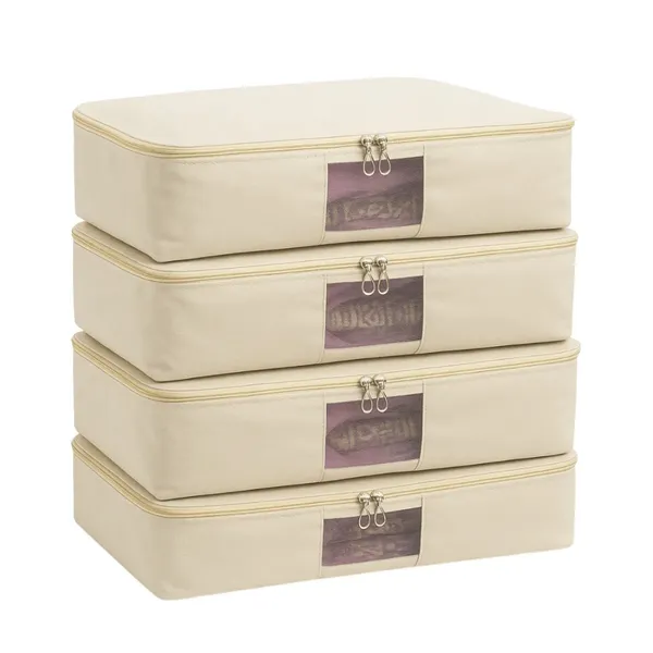 Pack_Of_4_Off-White_Cotton_Canvas_Storage_Bag_|_Premium_Durable_Storage_Bags_For_Home_&_Travel
