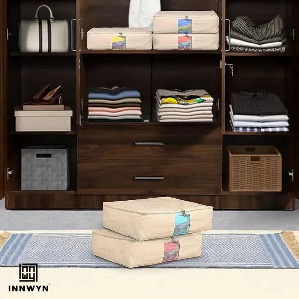 Pack_Of_7_Off-White_Cotton_Canvas_Storage_Bag_|_Premium_Durable_Storage_Bags_For_Home_&_Travel