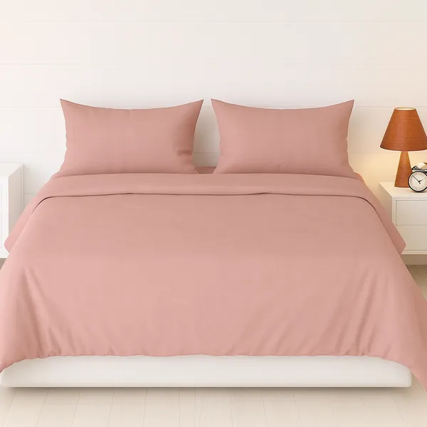 Peach_Mist_Heritage_Luxe_Pure_Cotton_Solid_Bedsheet