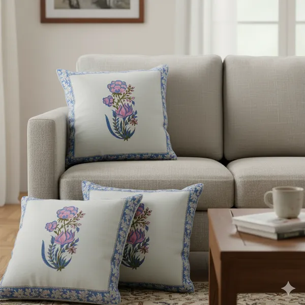 Linen_Luxe_Floral_Blue_&_Pink_Cushion_Cover_-_Set_of_5