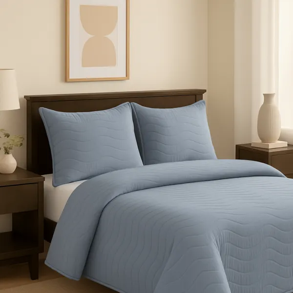 Steal_Blue_Vistara_Dyed_Microfiber_Solid_Bed_Cover_Set